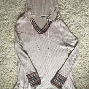 Hooded Long-Sleeve Top